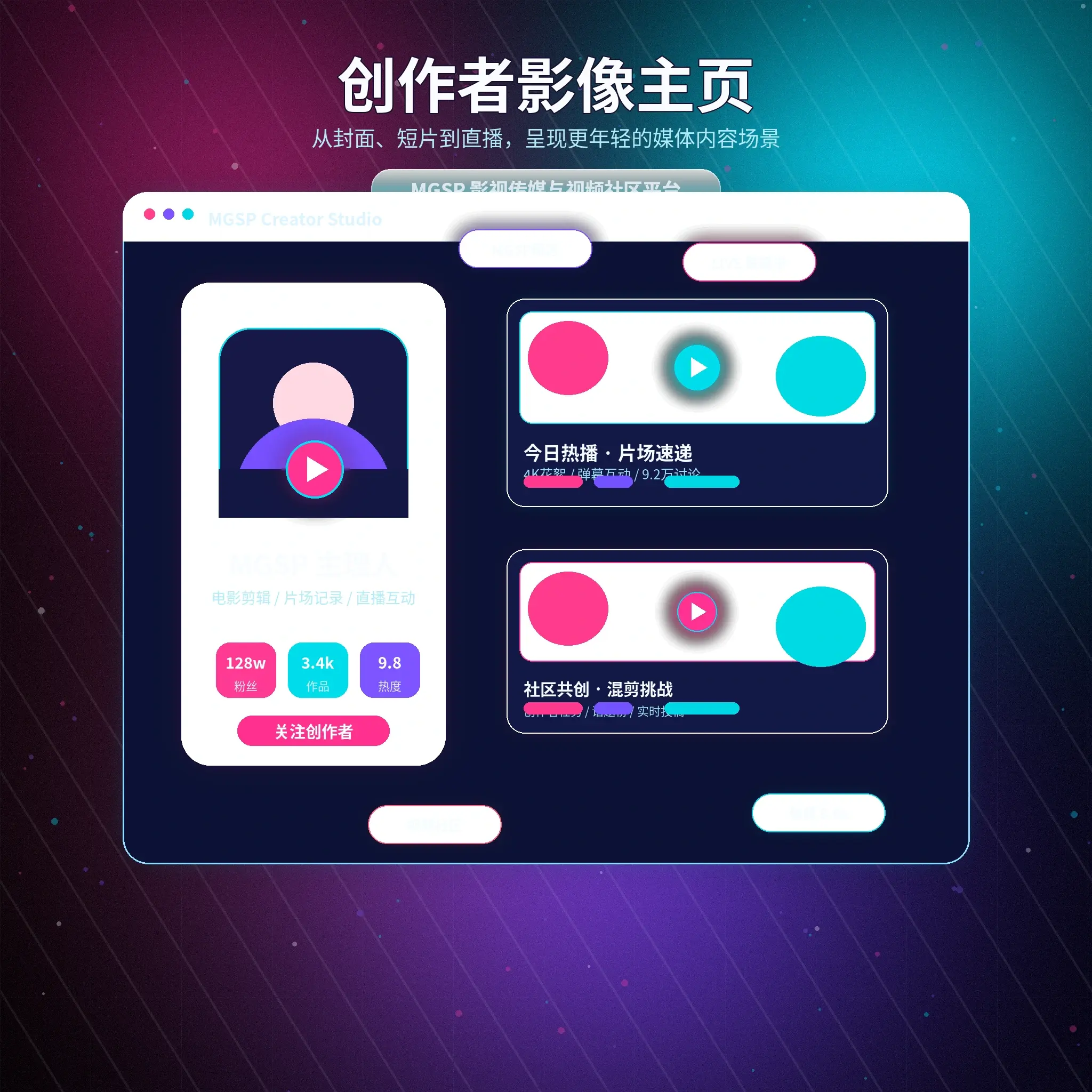 蘑菇视频用户生活影像与兴趣记录