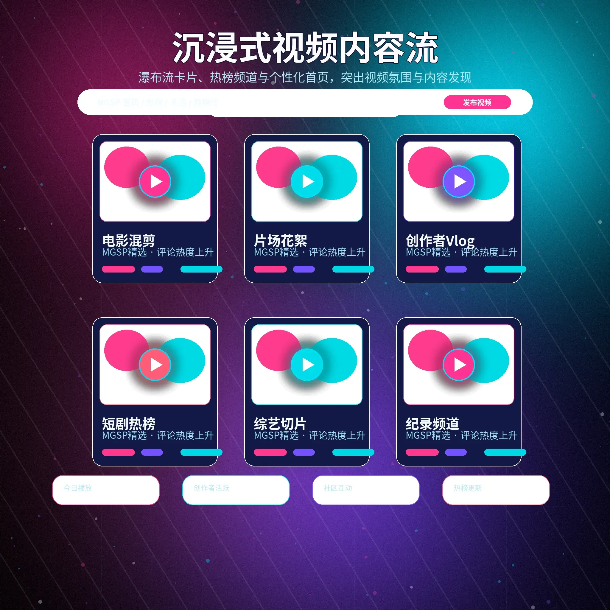 蘑菇视频Vlog生活片段与影像动态